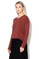 Sisley Modaltartalmú pulóver eldolgozatlan szegélyekkel női