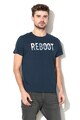 EDC by Esprit Regular Fit szövegmintás póló férfi
