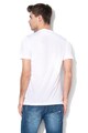 GUESS JEANS Tricou slim fit din amestec de modal, cu imprimeu logo Barbati