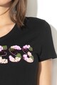 GUESS JEANS Тениска с модал и декорирано лого Жени