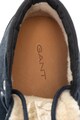 Gant Pantofi sport mid-high de piele si piele intoarsa Barbati