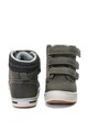 Xti Pantofi sport mid-high de piele ecologica si material textil cu captuseala calduroasa Fete
