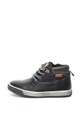 Xti Pantofi sport mid-high de piele ecologica si material textil Fete