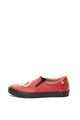 Love Moschino Pantofi slip-on de piele ecologica cu aplicatie decorativa Femei