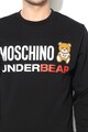 Moschino Bluza sport de casa, cu imprimeu logo Barbati