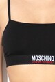 Moschino Бюстие с еластична лента с лого Жени