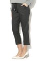 Silvian Heach Collection Pantaloni crop cu dungi discrete Dikit Femei