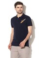 Scotch & Soda Tricou polo din pique cu detaliu brodat Barbati