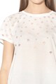 Maison Scotch Tricou cu insertii transparente Femei