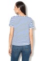 Maison Scotch Tricou cu model in dungi Femei