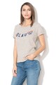 Maison Scotch Tricou cu imprimeu text Femei