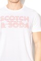 Scotch & Soda Tricou cu imprimeu logo Barbati