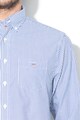 Gant Regular fit csíkos ing hímzett logóval 1 férfi