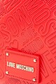 Love Moschino Rucsac de piele ecologica cu imprimeu logo Femei