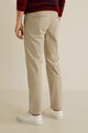 Mango Pantaloni slim fit, chino Barna4 43090343 Barbati