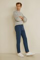 Mango Pantaloni slim fit, chino Barna4 43090343 Barbati