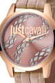 JUST CAVALLI Ceas cu o curea de piele Femei