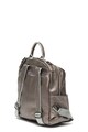 Zee Lane Rucsac de piele cu buzunare multiple Femei