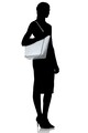 Zee Lane Bőr shopper fazonú táska külső zsebbel női