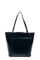 Zee Lane Geanta shopper de piele cu buzunar exterior Femei