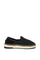 Gant Espadrile slip on tricotate cu detalii de piele intoarsa Carol Femei