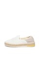 Gant Espadrile slip on tricotate cu detalii de piele intoarsa Carol Femei