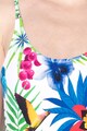 DESIGUAL Tropic virágmintás egyrészes fürdőruha női