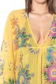 DESIGUAL Poncho de plaja cu model floral Kenya Femei