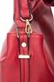 Lancetti Műbőr hobo táska logórátéttel női