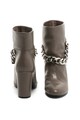 GUESS Botine de piele, cu lant decorativ Femei