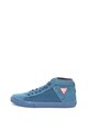 GUESS Tenisi mid high cu aspect din denim Barbati