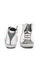 GUESS Középmagas bőr sneakers cipő dekoratív cipzárral férfi