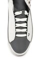 GUESS Pantofi sport de piele, mid-high cu detalii cu fermoar decorativ Barbati