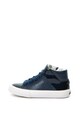 GUESS Pantofi sport mid-high cu sireturi de satin si insertii de piele Baieti