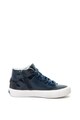 GUESS Pantofi sport mid-high cu sireturi de satin si insertii de piele Baieti