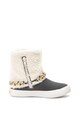 GUESS Cizme de piele ecologica, cu garnituri de blana Shearling sintetica Fete