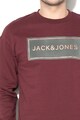 Jack & Jones Bluza sport regular fit, cu model Flock Barbati