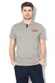 Jack & Jones Tricou polo din pique cu imprimeu logo Logan Barbati