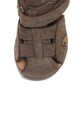 Timberland Sandale de piele intoarsa cu velcro Fete