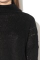 Sisley Pulover tricotat din amestec de mohair cu rupturi decorative Femei