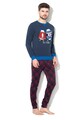 Undercolors of Benetton Pingvinmintás pizsama férfi