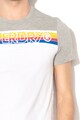 SUPERDRY Cali csíkos póló hímzett logóval férfi