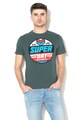 SUPERDRY Tricou cu imprimeu cauciucat Heritage Barbati