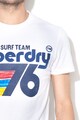 SUPERDRY 76 Surf logómintás póló férfi