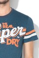 SUPERDRY Тениска с лого и овално деколте 3 Мъже