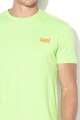 SUPERDRY Fluro Grit póló hímzett logóval férfi