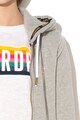 SUPERDRY Суитшърт с цип, качулка и странични джобове Жени