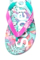 SUPERDRY Papuci flip-flop cu logo stantat Femei