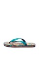 SUPERDRY Papuci flip-flop cu model tropical Femei