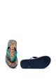 SUPERDRY Papuci flip-flop cu model tropical Femei